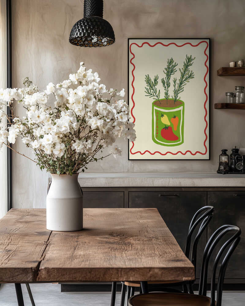 Chillies &amp; Rosemary Poster