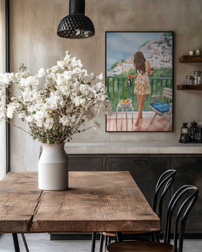 Balcony Bliss Poster