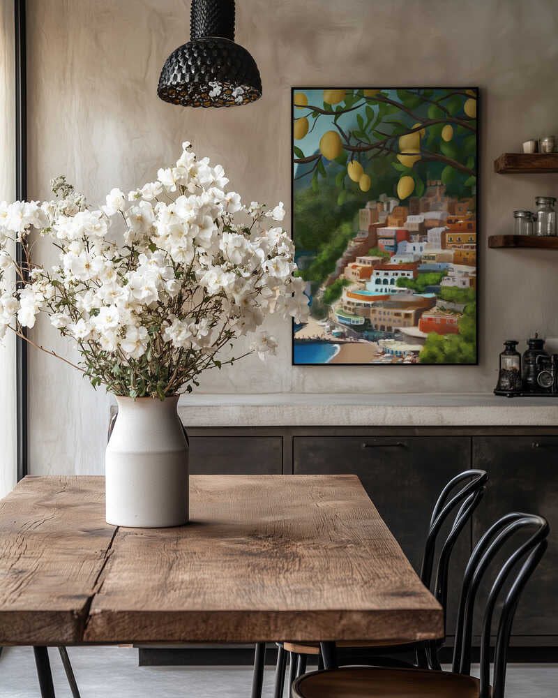 Lemon Coast Vistas Poster