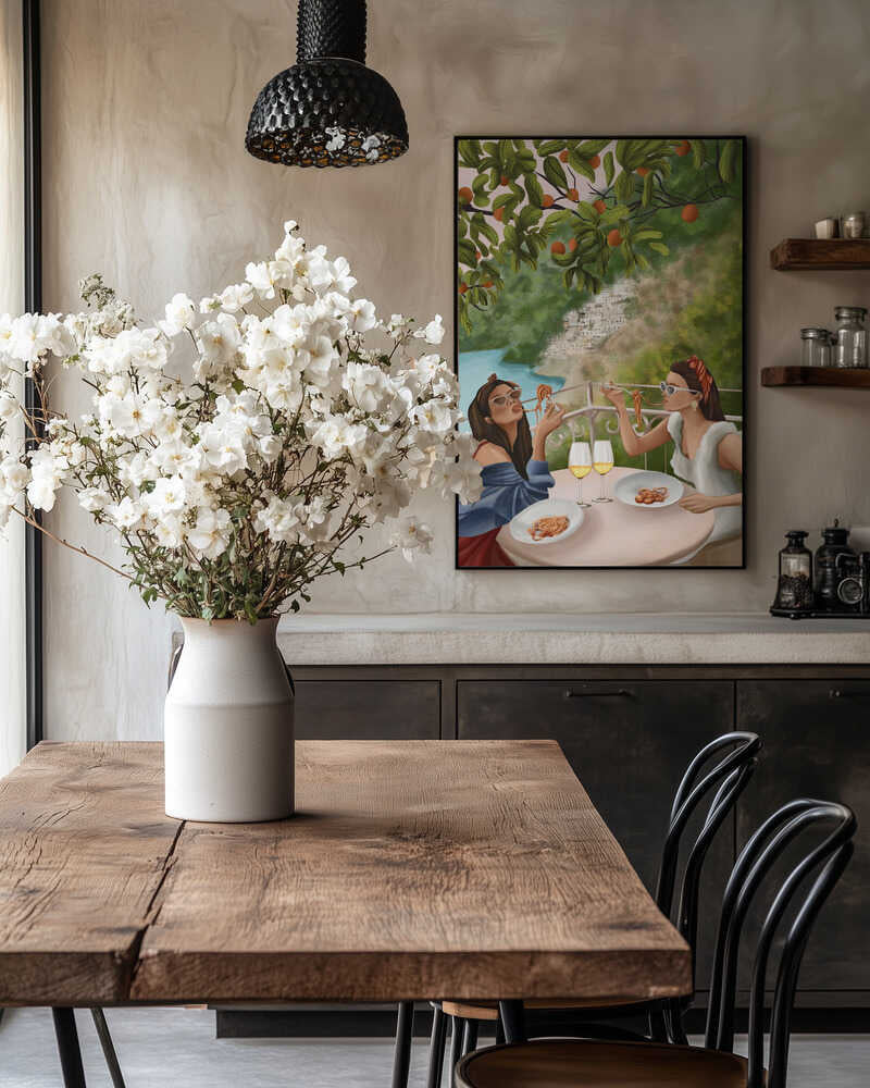 Tasting the Amalfi Breeze Poster