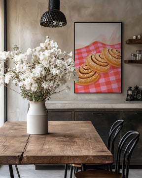 Swedish Cinnamon Buns Poster