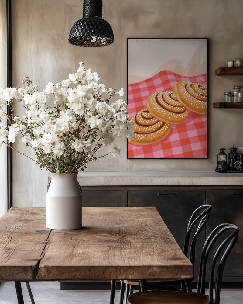 Swedish Cinnamon Buns Poster