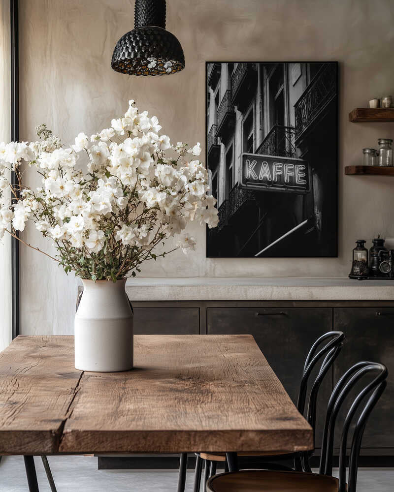 Kaffe Skylt Poster