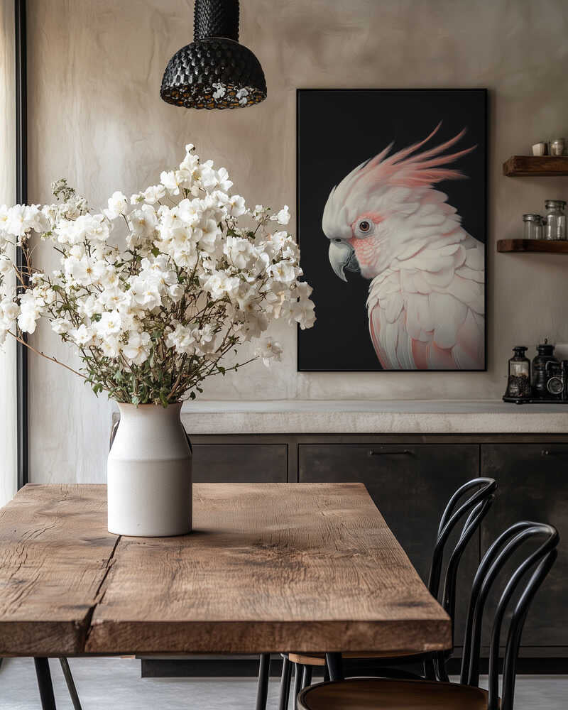 White Cockatoo No 2 Poster