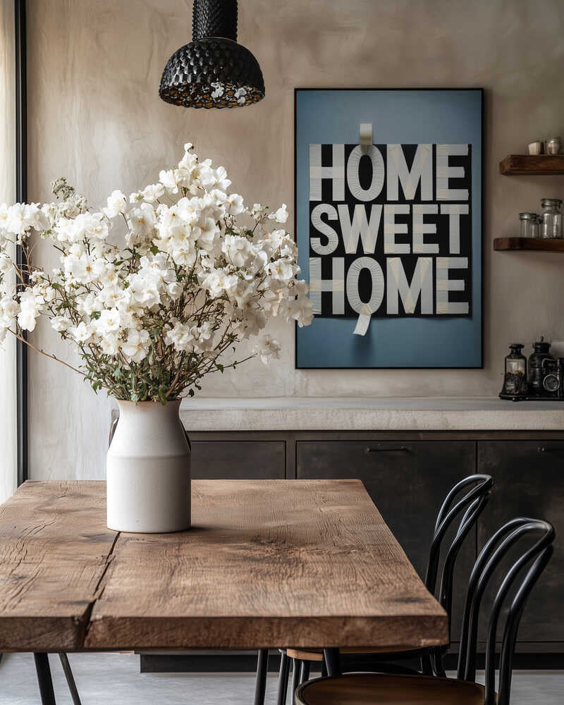 Home Sweet Home Taped Poster