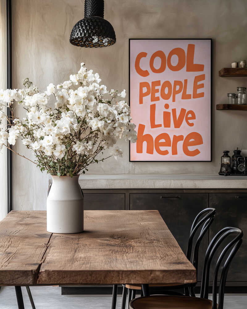 Cool People Poster