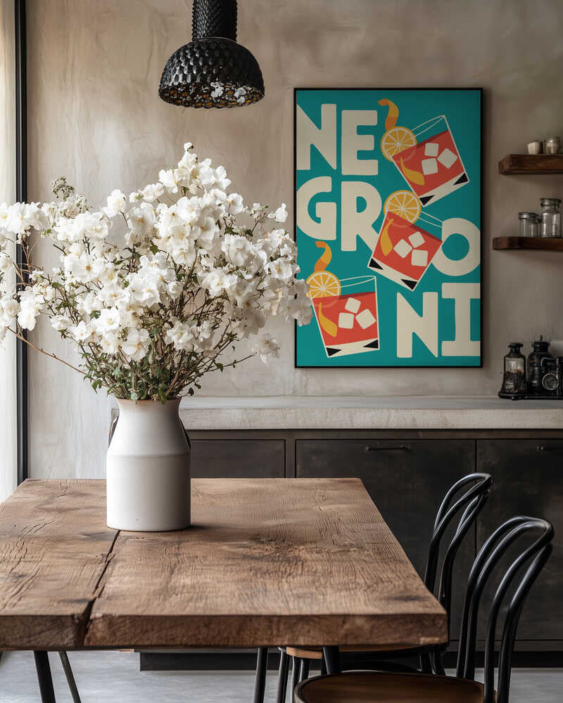 Negroni Times Three Poster