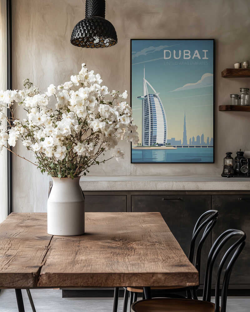 Dubai Travel Poster Poster