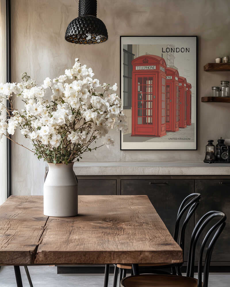 London Travel Poster Poster