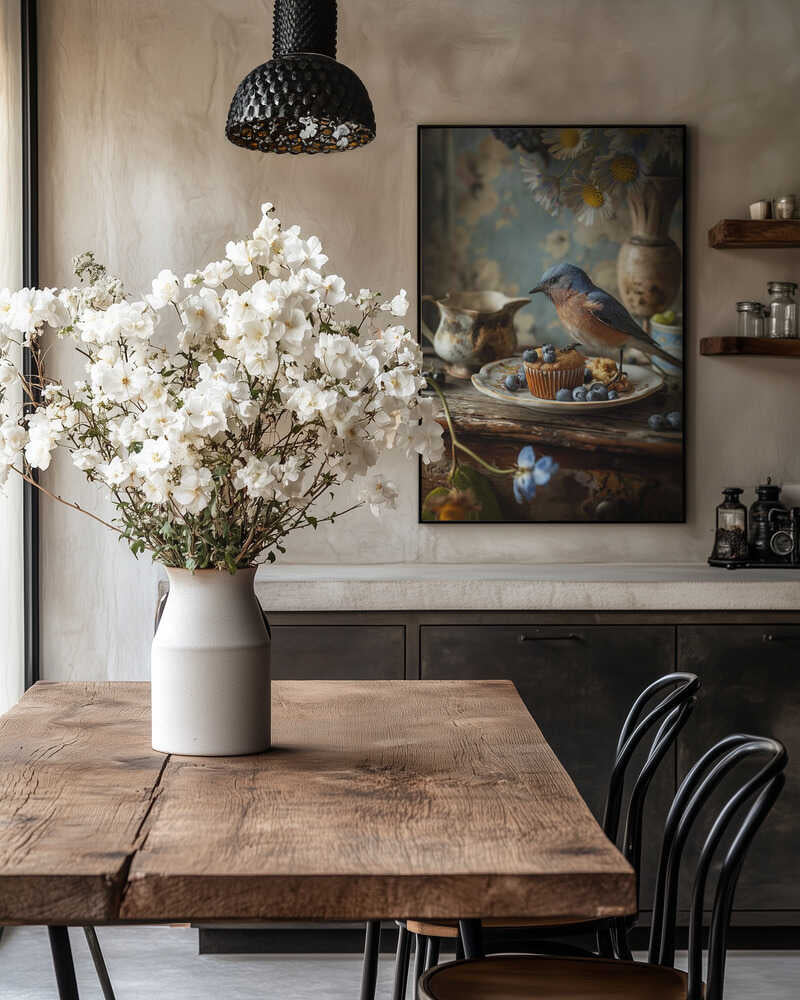 Blueberry Bliss Poster