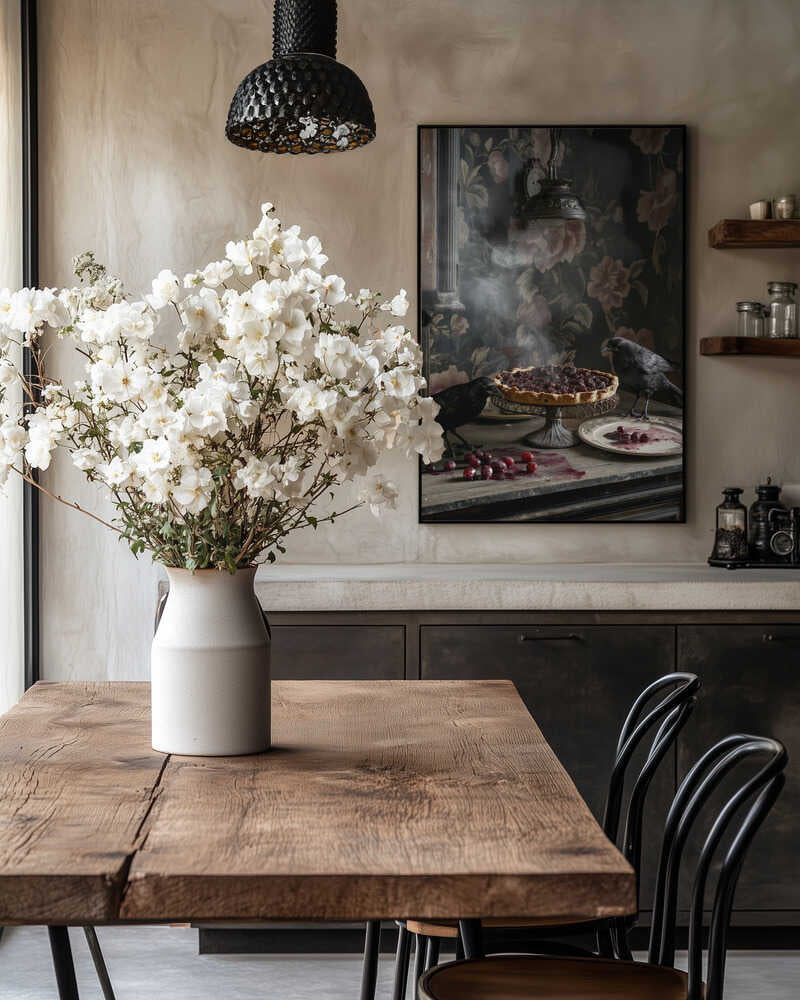 Cherry Pie Crow Poster