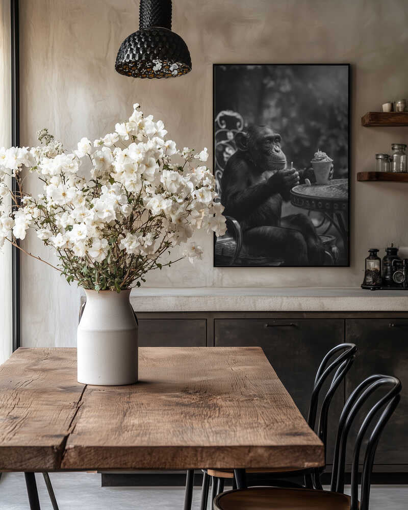 Chimp’s Ice Cream Break Poster