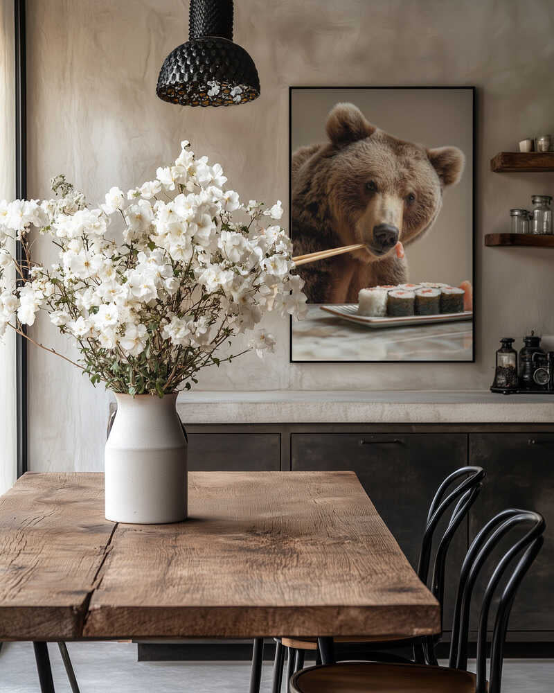 Bear’s Sushi Bite Poster