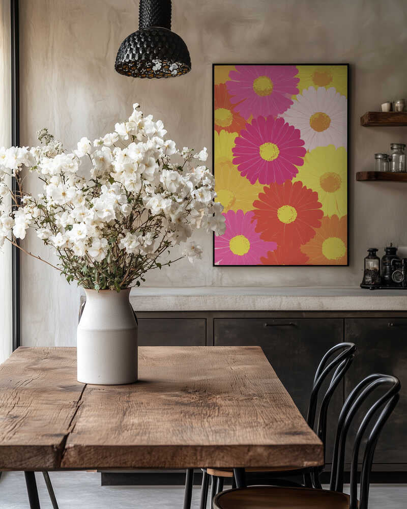 Flower Pop Poster