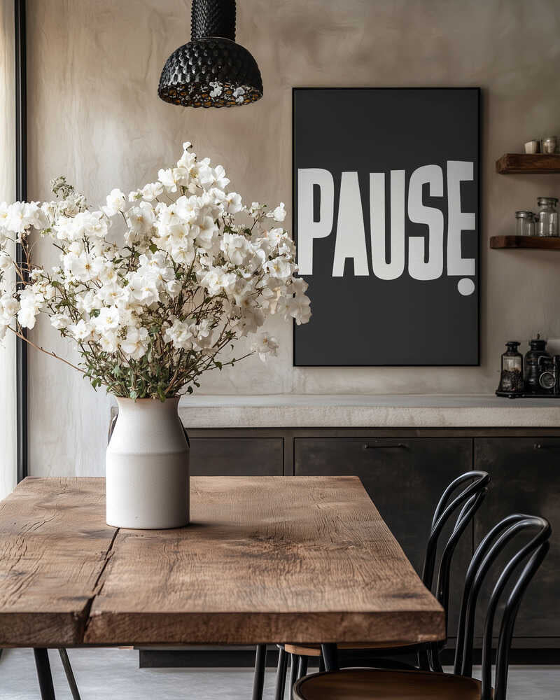 Pause Poster