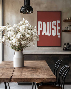 Pause Poster