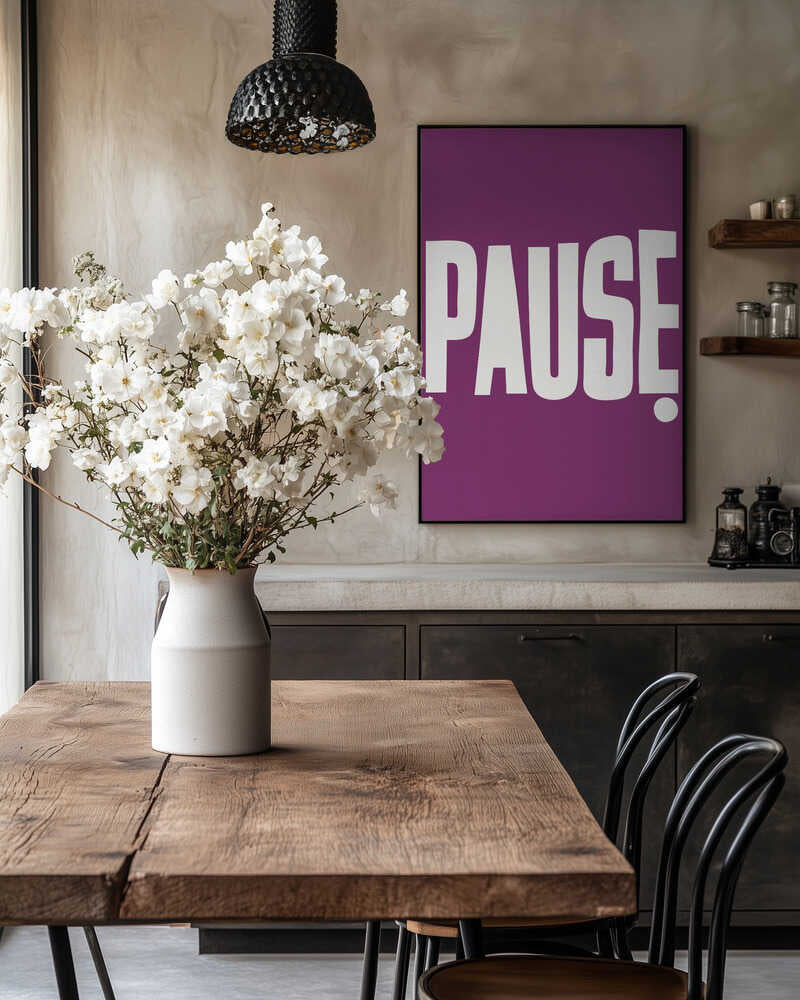 Pause Poster