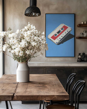 Audio Cassette Tape Poster