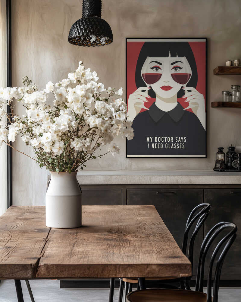 My Doctor Says I Need Glasses Poster