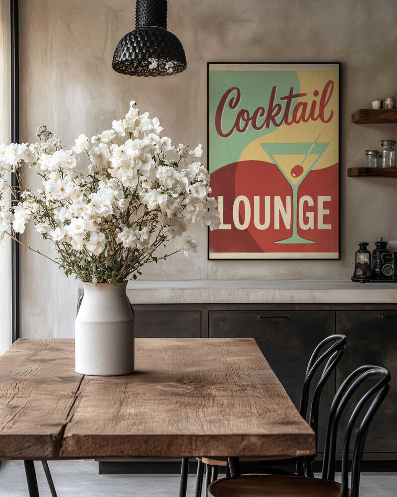 Cocktail Lounge Poster