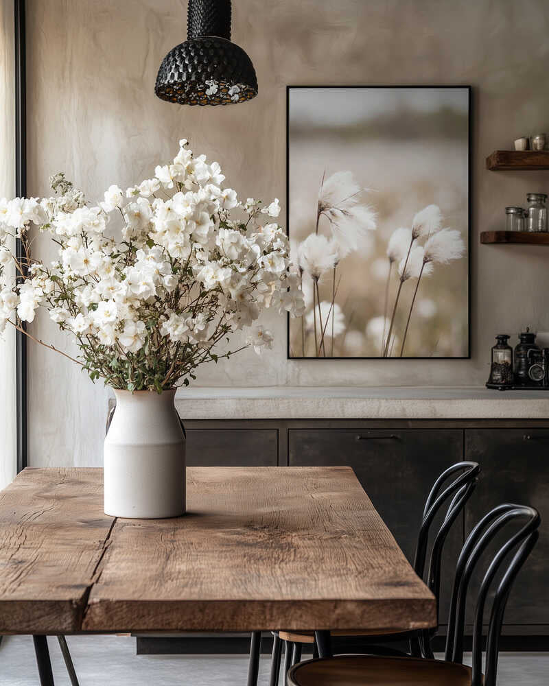 Cotton Grass - Eriophorum Poster