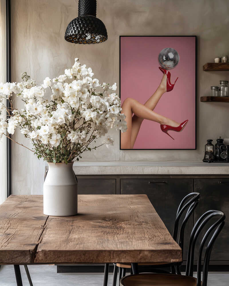 Disco Legs No 2 Poster