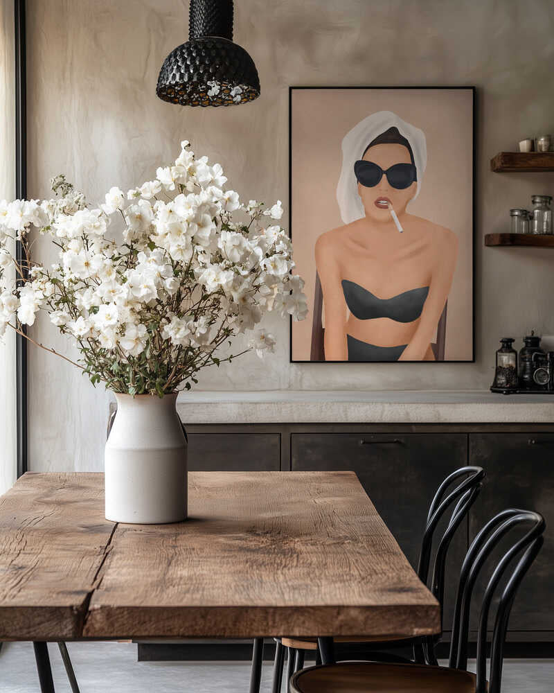 Morning Cigarette Poster