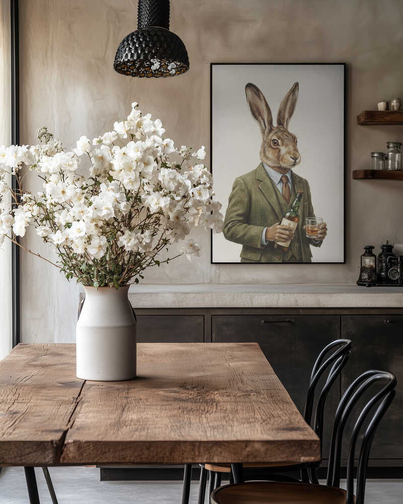 The Whiskey Hare Poster