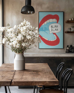 Blah Blah Poster