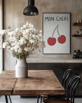 Mon Cheri Sketch Poster