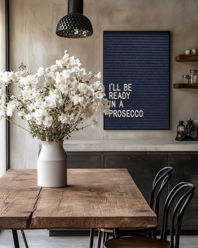 Ready In A Prosecco Poster