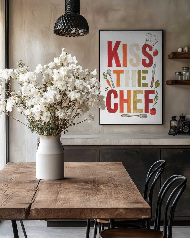 Kiss The Chef Poster