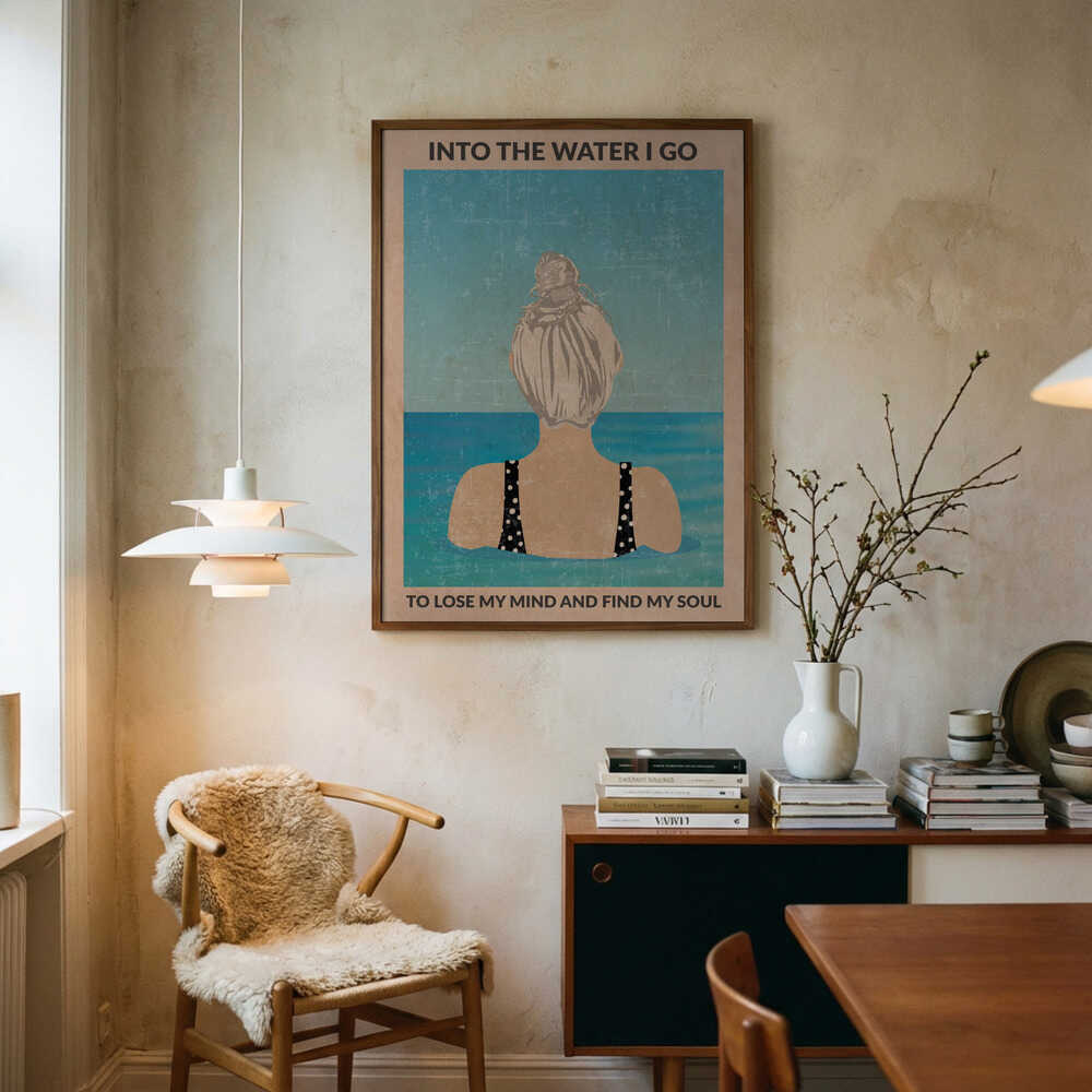 Into the Water (silver) Poster