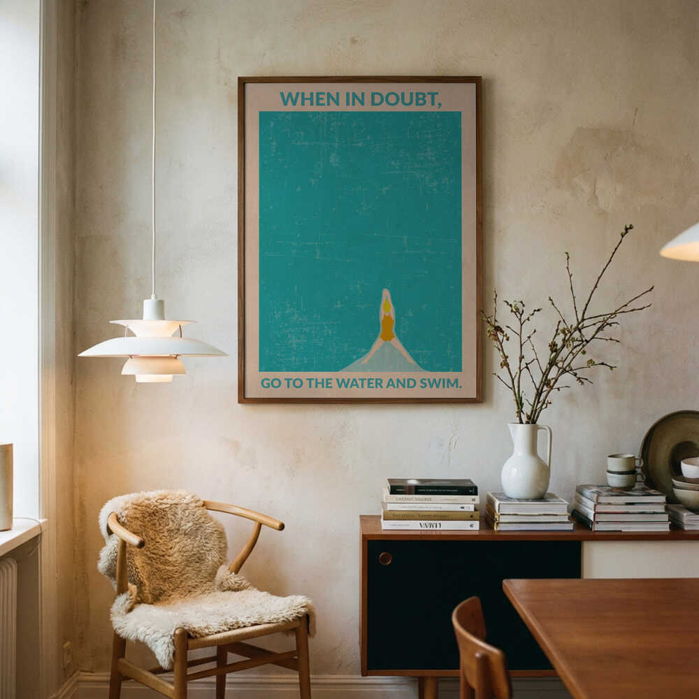 Open Water (blonde) Poster