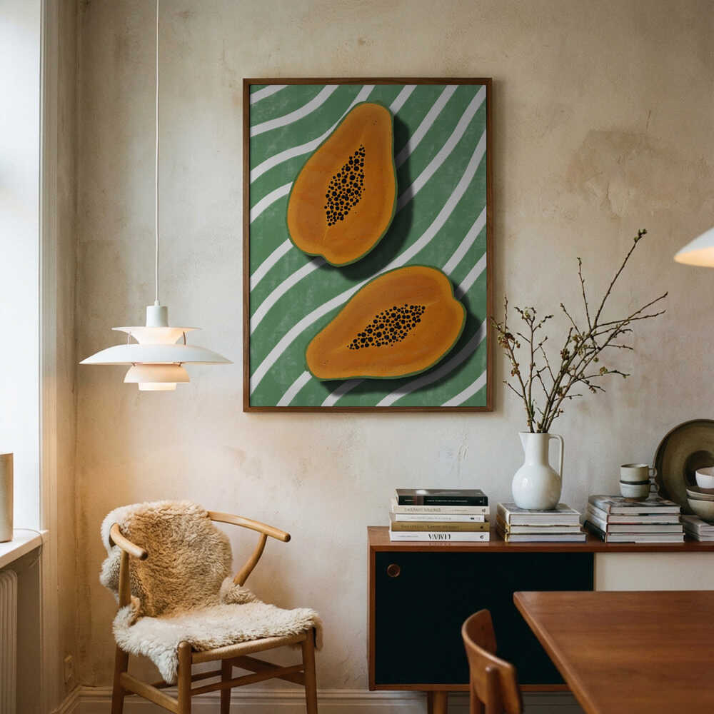Papayas Poster