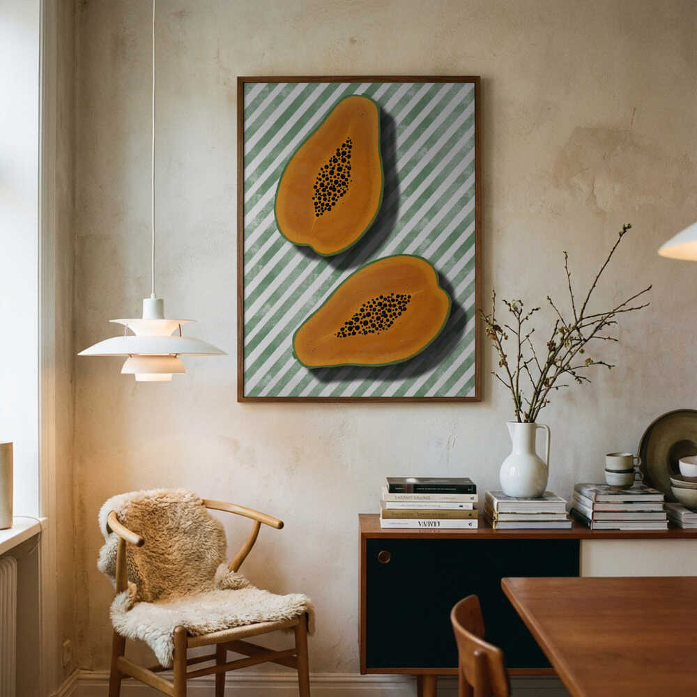 Papayas Poster