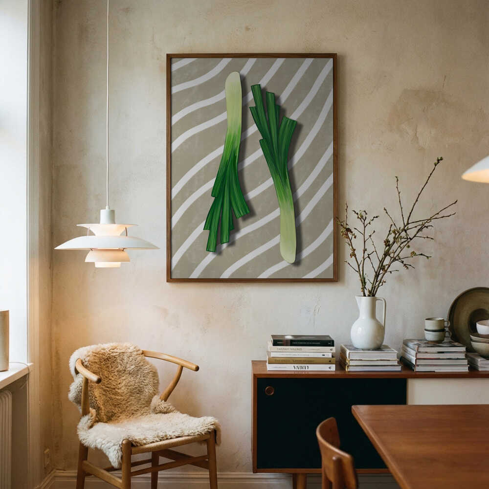 Leeks Poster