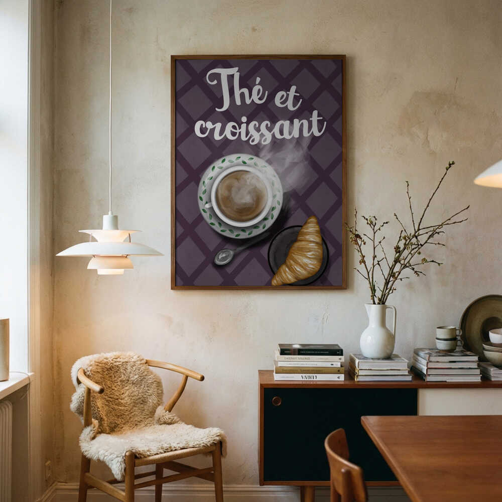 The Et Croissant Poster