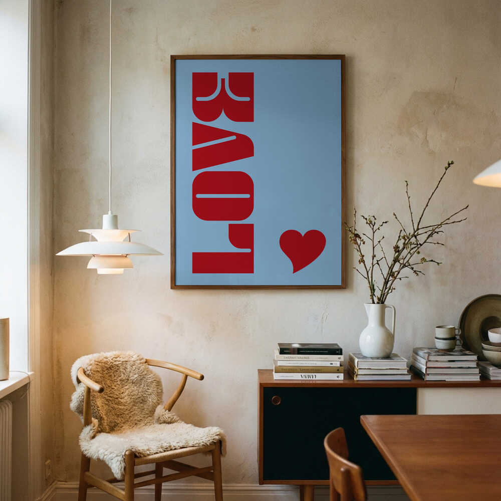 Vertical Affection Poster