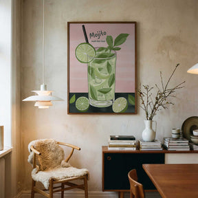 Lime Mint Refresh Poster