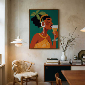 Drink In the Tropics Poster