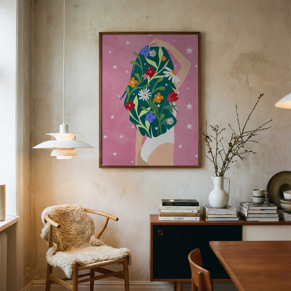 Floral Daydreams Poster