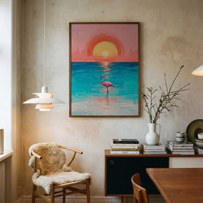 Just Vibin’ By the Sea Poster