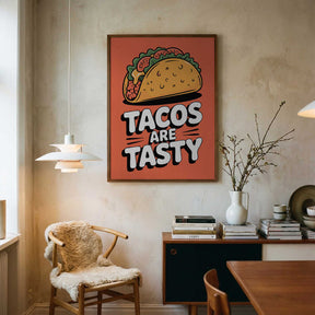 Tasty Taco Delight Poster
