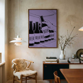 Beer Shelf Poster