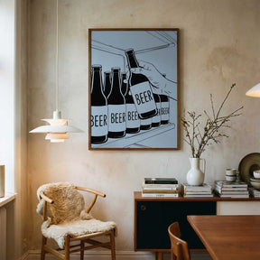 Beer Shelf Poster
