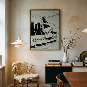 Beer Shelf Poster