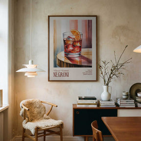 Classic Cocktails - Negroni Poster