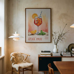 Classic Cocktails - Aperol Spritz Poster