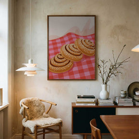 Swedish Cinnamon Buns Poster